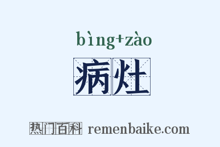 病灶是什么意思的图片